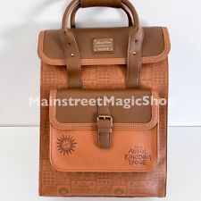 2024 Disney World Animal Kingdom Lodge Large Brown Loungefly Backpack  NWT picture