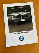 1968 BMW 1600/2002 Sales Brochure picture
