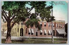 Bank of Abbeville Louisiana Antique Postcard c.1909 picture