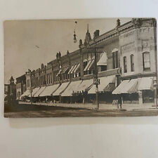 Antique East Side Main Street, Davison County, South Dakota RPPC Postcard  picture