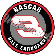 Dale Earnhardt #3 CIRCLE Nascar Logo Vinyl Decal / Sticker 10 Sizes picture