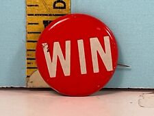 Vintage Presidental Campaign Win Pinback picture