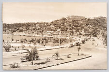 Acapulco Mexico Avenida Costera Miguel Alemán RPPC Real Photo Postcard 1930 picture